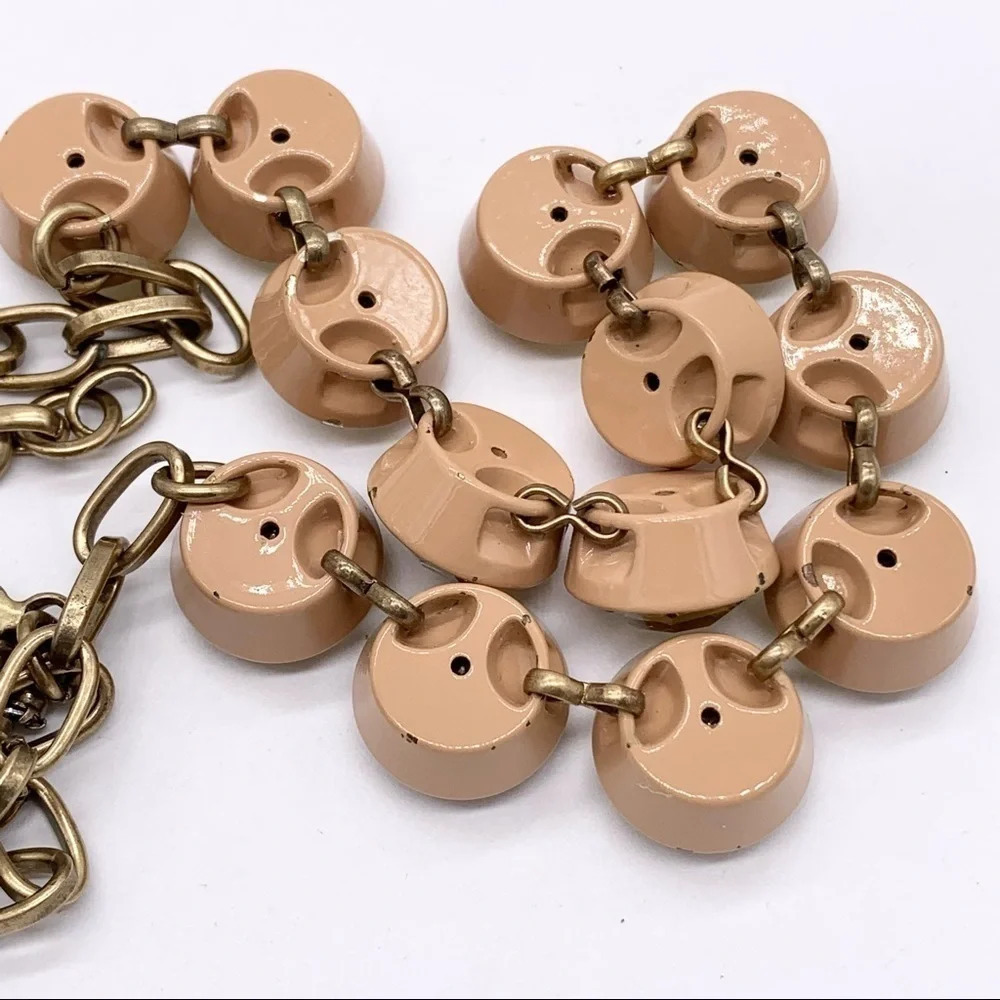 J. Crew Tan Brulee Yellow Crystal Necklace - Picture 10 of 11